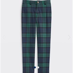 Vineyard Vines Boys Holiday Plaid Pant Size 16 NWT